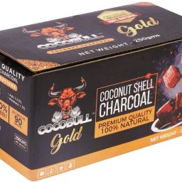 Cocobull Gold Coconut Shell 250g 16 cubes Hookah Charcoals-image-39