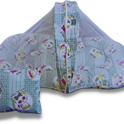 Baby Bed with Pillow and Mosquito Net Sleeping Bag-image-5