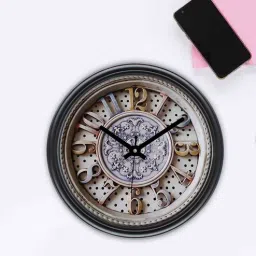 random Classic & Modern Multicolour Plastic Wall Clock-picture-36