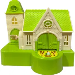 Castle New Model Puppy House Coin Bank Green Coin Bank-32