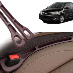 GBB411 Light Weight Car Seat Gap Filler (New storage slot)Etios Trunk Organizer-24
