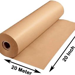 GOLDEN CRAFT PAPER Unruled 20 Inch X 20 Meter 150 gsm Paper Roll-picture-47