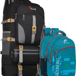 60L Rucksack & 30L Backpack Combo for Travel, Hiking, and Daily Use (Unisex) Rucksack - 60 L-image-61