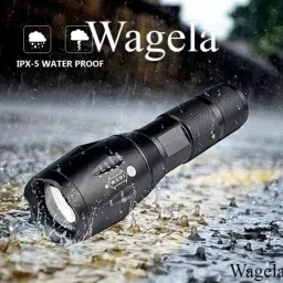 oximus torch light 5 modes Zoom torch with rechargeable Torch image 3