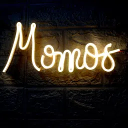 SG Print Momos Neon Sign Light LED Art Decorative Sign Smart Bulb-11