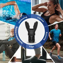 actrovax Exercise Trainer with Resistance Adjustable, Easy to Clean and Use Breathing Trainer image 3