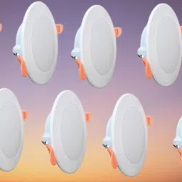 Maxa 10-Watts Round Led Panel Conceal Down Pack of 8 Recessed Ceiling Lamp-4