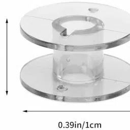 Bobbins with Storage Box White Plastic Bobbins-21