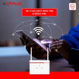 CP PLUS CP-XR-DE21-S-V2 WiFi-6 Compatible 5G Sim Connect with DVR/NVR/WiFi Camera 4G Router 2.4 GHz 150 Mbps Wifi Speed Dual Band External Antenna Ethernet (Cable Broadband), MiFi (Sim Based) image 5