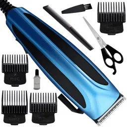 MSDIN Waterproof Professional Corded Beard Mustache Hair Trimmer High Power Hair Clipper Electric Razor 4 Different Length of Trimming Range 90157 Fully Waterproof Grooming Kit 4000 min Runtime 4 Length Settings-17