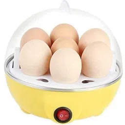 Egg Boiler Electric Automatic Off 7 Egg Poacher for Steaming Cooking, Boiling and Frying. Egg Cooker-1