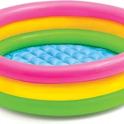 Sunset Glow Baby Pool For kids Round Play Box Pool Bath Tub 1-5 Years Size 3ft-image-24