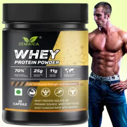 Whey Protein Capsule Muscle Building, Weight Gain Men & Women Whey Protein-image-92