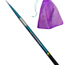 12 ft fly fishing rod with fish carring net 360 blue Multicolor Fishing Rod-image-40