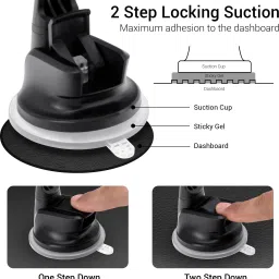 skyvik Car Mobile Holder for Dashboard, Windshield image 5