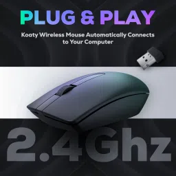 Koaty Core Wireless Mouse WM115 Wireless Optical Mouse image 4