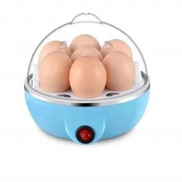 Electric 7 Egg Boiler Super Super one Stainless Steel 7 Egg Cooker, Boiler, Poacher Electric and Steamer with Tray 355 Egg Cooker (Multicolor, 7 Eggs) Egg Cooker-picture-6