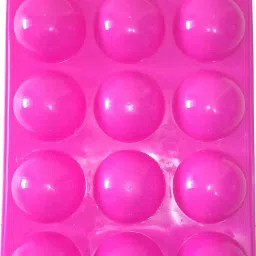 Portable Plastic Egg Carry Holder Carrier Storage Box For 12 Pcs Egg (1 Pc Random Color) - 1 dozen Plastic Grocery Container, Fridge Container (pink) Tray Tray-16