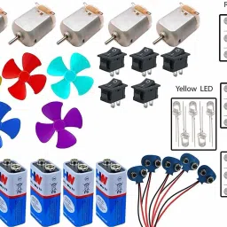 Science Projects Kit Motor Control Electronic Hobby Kit-image-43