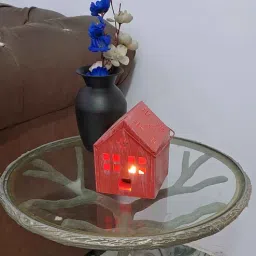 SHAURYA DESIGNS Metal Hut Lantern-picture-33