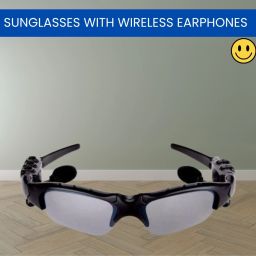 YAROH Bluetooth Sunglasses With Wireless Earphones Attached & Stereo Sound FeatureU308-image-88