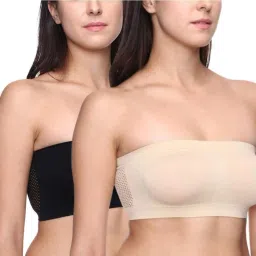 Pack of 2 Women Bandeau/Tube Non Padded Bra-picture-21