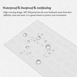 Saco Clear Keyboard Cover for RedmiBook 15/15 Pro and 16 Launch Year 2021 Keyboard Skin image 3