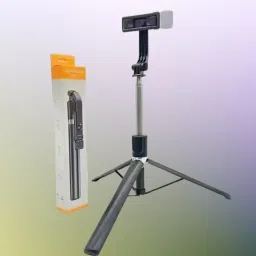 BITWEAVE R1S-L Extendable Selfie Stick with LED Fill Light & Foldable Tripod – 1.7M Carbon Fiber Design Bluetooth Selfie Stick-25