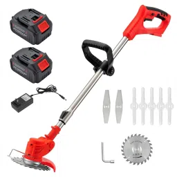 2 in 1 Cordless Grass Trimmer,Brush Cutter with 2pc Battery,Blades Cord less Cordless Grass Trimmer-20