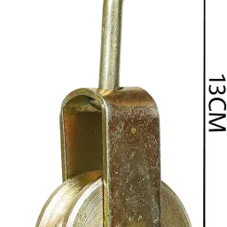 solid roller Pulley with Hook for Lifting Rope, Gym, Exercise, Climbing, Hanging Climbing Pulley-image-4