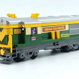 Plastic Train Engine Toy Non Toxic Plastic Rail Engine(Random Colour)-image-19