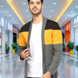metronaut Men Jacket Style Full Sleeve Multicolor Shrug-picture-38