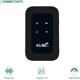 TechBox 4G LTE Portable Wireless Dongle - Compatible with All SIM Networks 150 Mbps Data Card ,Calls not Supported image 5