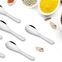 24 Masala SPOON Stainless Steel Tea Spoon, Coffee Spoon, Olive Spoon, Sugar Spoon Set-24