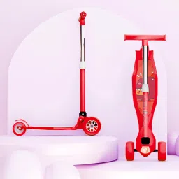 Tikes Adjustable Scooter with Wide Brakes for Kids, Lightweight, Foldable-image-94