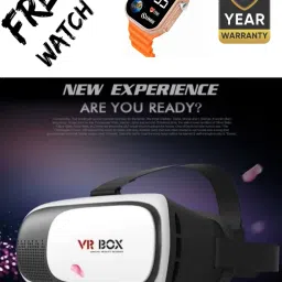 hemnt 3D VR Box Virtual Reality Headset WITH FREE WATCH 5.6 GHz AM3+ 1 Core Processor Designed for Mobile-22
