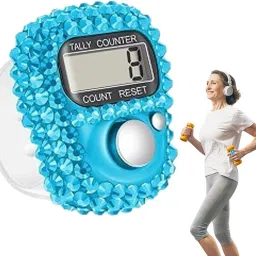 face me Digital Counter Mini, ABS Finger Counter Digital, Resettable Digital Tally Counter image 4