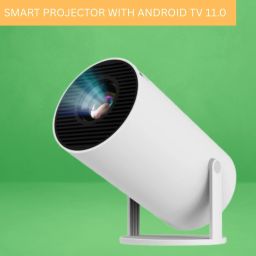 Guggu Protable Projector for Home 4K Support With Built-in App Netflix/YouTubeU48 (4500 lm / 1 Speaker / Wireless / Remote Controller) Portable Projector-image-90