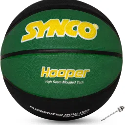 Hooper Series | Official Men's Basketball | Moulded | 8 Panel | Green Black Basketball - Size: 7-image-37