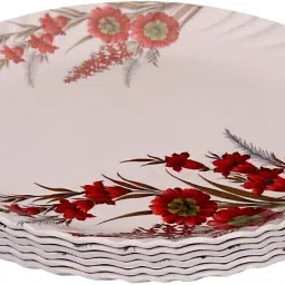 SMART MODEL NO-(510) FULL (10 INCH) DINNER PLATE SET 6 PCS OF MELAMINE Dinner Plate-16