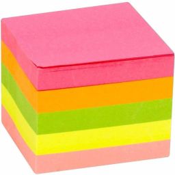 suprama sticky notes 80 Sheets regular, 5 Colors image 3
