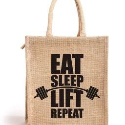 Jute Lunch Bag|Tiffin Bag|Tote Bag|HandBag for Men & Women Lunch Bag-image-78