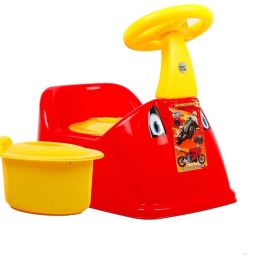 Toilet Trainer Baby Potty Seat My Car Designed With Removable Bowl & Closing Lid Potty Seat-image-7
