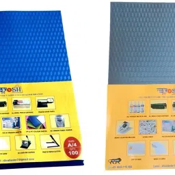 Kosh A/4 Spiral Binding Sheet 2 Packet, with 3 Packet Ring Size 8, 10,12mm Combo Pack Manual Ring Binder image 4