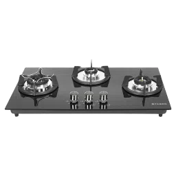 FABER Superia HT763 BR AI Toughened Glass Top 3 Burner Automatic Gas Hob (Fully Concealed Drip Tray, Black)-picture-13