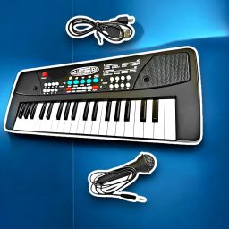 37-Key Musical Piano Keyboard with Microphone 430A1 Song Record Feaure_L87-image-65