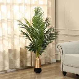 Multicolour Plastic Artificial Real Touch Arica Palm Plant by Fourwalls-picture-32