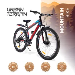 Mountain Bike Shimano Geared Cycles for Men with Dual Disc Brake MTB UT2000 27.5 T (inch) Road Cycle-image-33