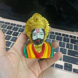 Khatu Shyam Car Dashboard Idol Home Decor Gifting Diwali Showpiece 3.4" Inches Car Dashboard Cover-image-7