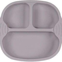 henij Silicone Baby Feeding Plate, Divided Suction Dish, Non-Slip- Silicone-picture-13